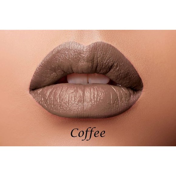 Glossy Pops Bundle Coffee & Toasted Almond Matte Lipstain & Lip Primer Bag Gift - Picture 5 of 5